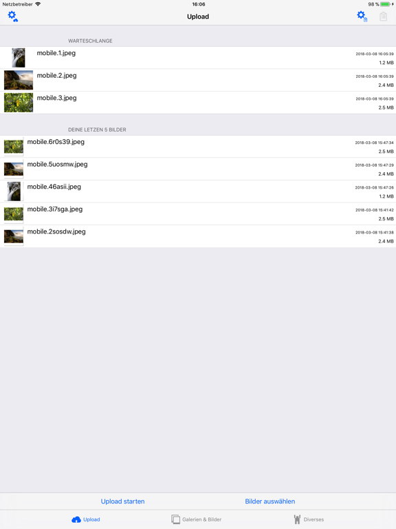 Screenshot #4 pour Abloadtool (abload.de)