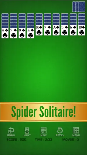Spider Solitaire Classic ◆ screenshot 6