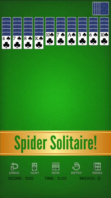 Spider Solitaire Classic ◆ screenshot 6