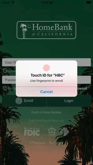 Home Bank of California screenshot 2