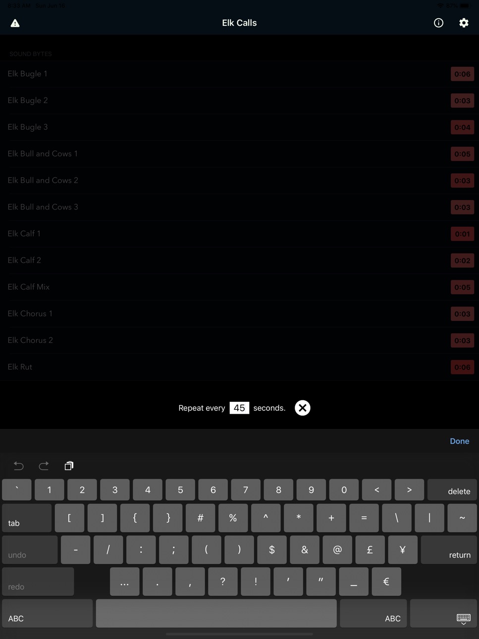 iPad screenshot