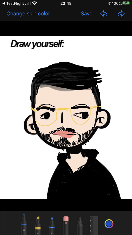 #2. Draw Yourself (iOS) 게시자: Lucio Botteri