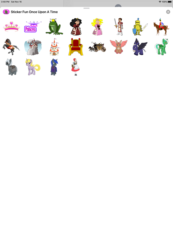 Screenshot #5 pour Sticker Fun Once Upon A Time