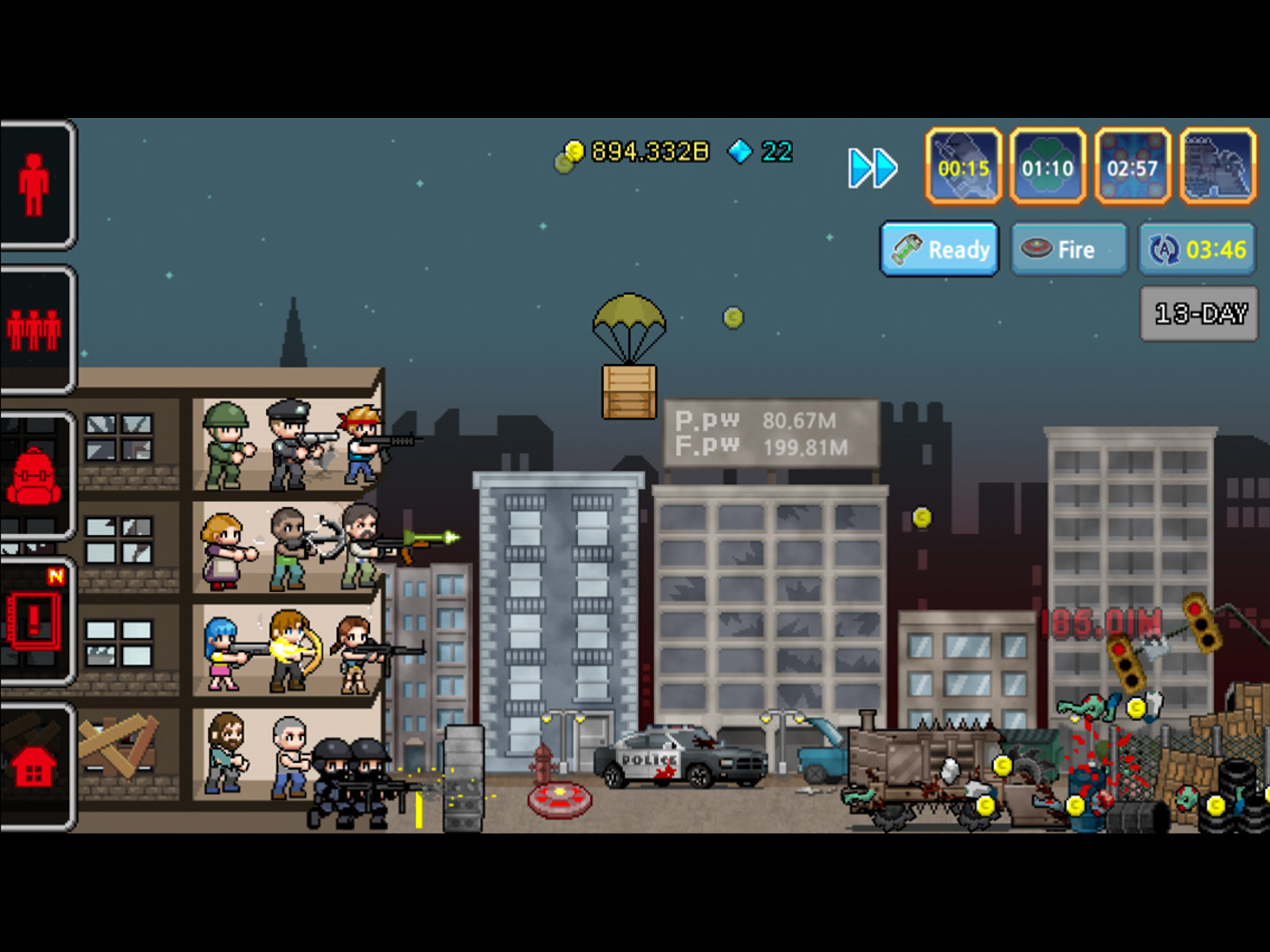 100 DAYS Zombie Survival screenshot 14