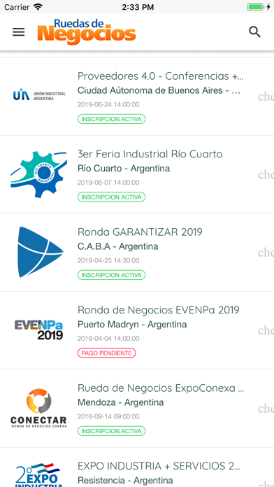 How to cancel & delete Ruedas De Negocios from iphone & ipad 2