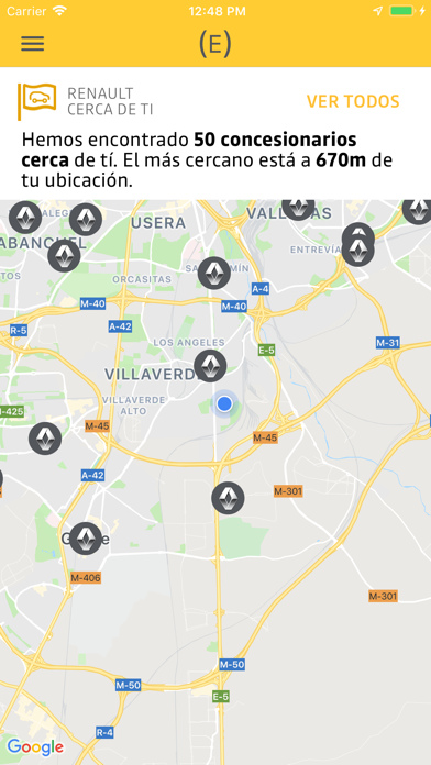 Espacio Empleados Renault Screenshot