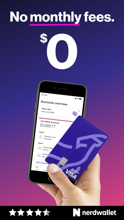 Varo: Mobile Banking screenshot-0