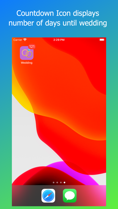 Wedding Countdown 3-2-1 screenshot