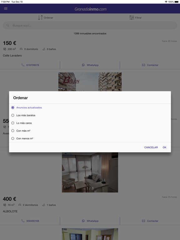 Screenshot #6 pour Granadainmo Compra y Alquila