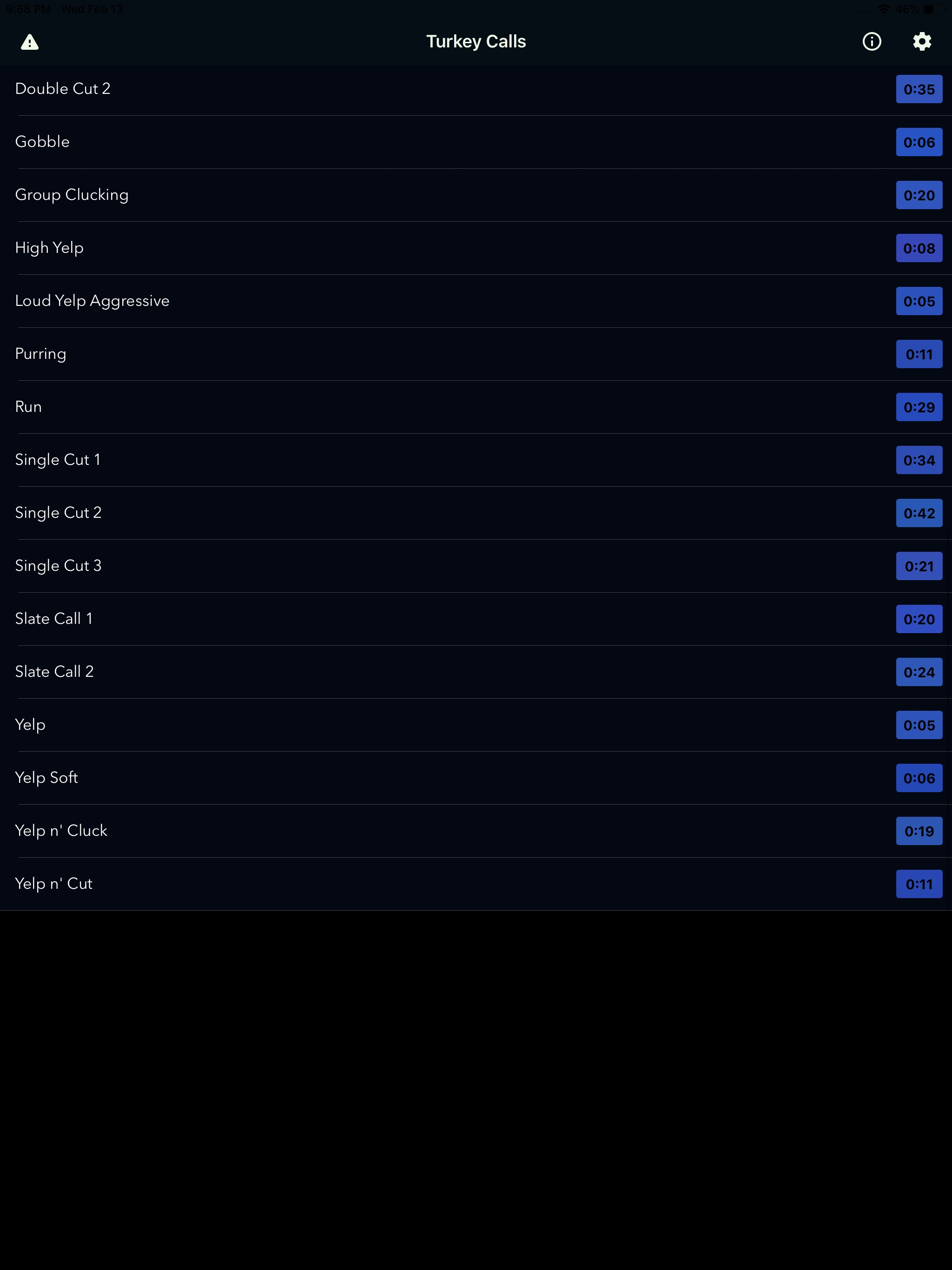 Turkey Call App