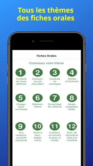 Capture d'écran de Permis C - Tests Et Fiches sur iPhone 4