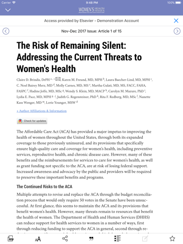 Women’s Health Issues - náhled