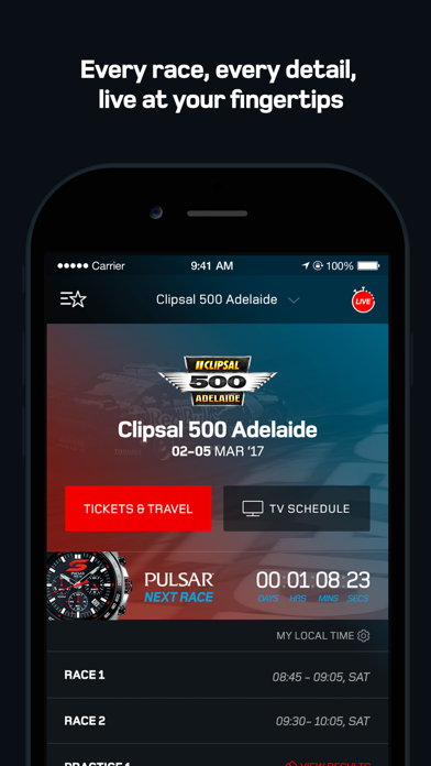 Supercars Official App screenshot 3