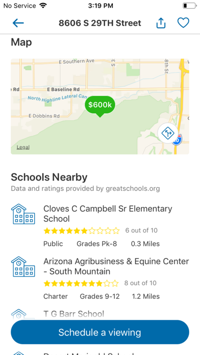 Arizona Home Finder Screenshot