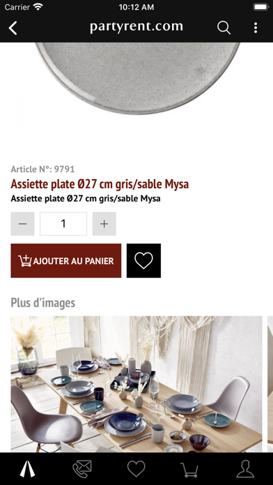 Screenshot #2 pour Party Rent Shop