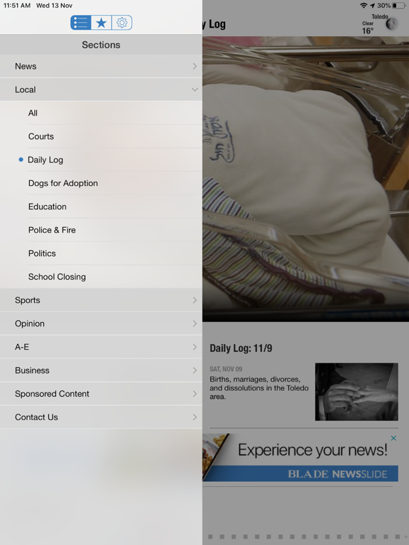 Screenshot #6 pour THE BLADE News App