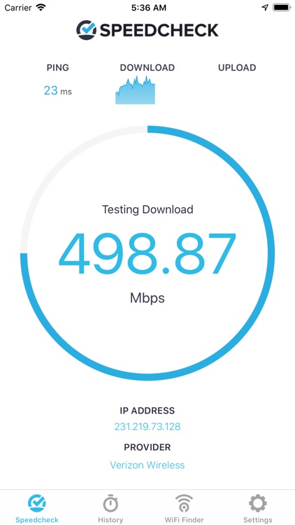 Internet Speed Test Speedcheck