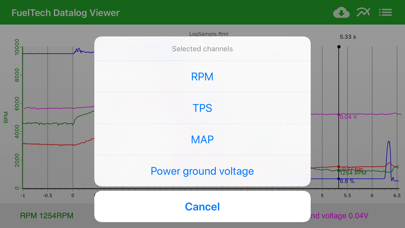 FuelTech Datalog Viewer Screenshot