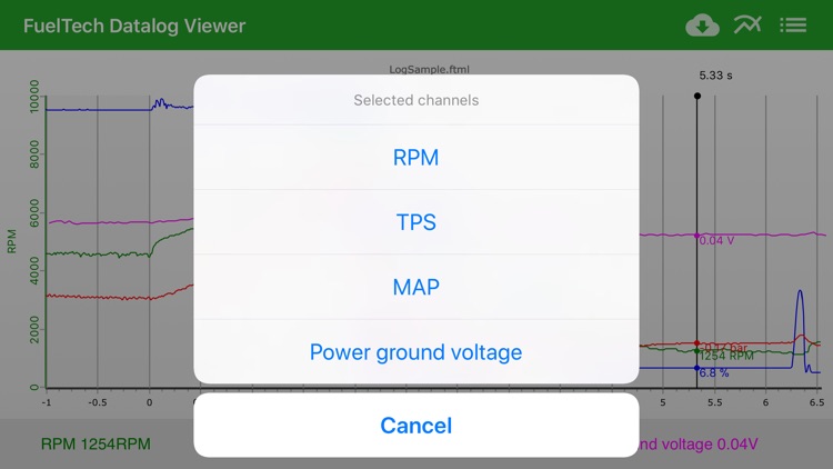 FuelTech Datalog Viewer