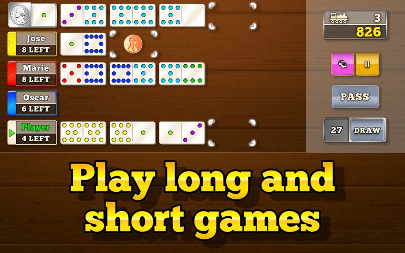 Screenshot #3 pour Mexican Train Dominoes Gold