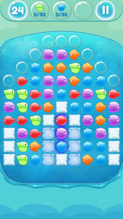 Ocean Fish Mania -Match 3 Game screenshot-5