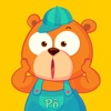Gấu Pô Sticker - iPadアプリ