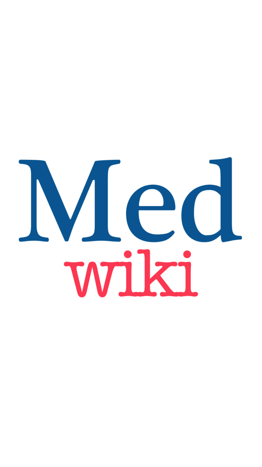 MedWiki - 1.1 - (iOS)