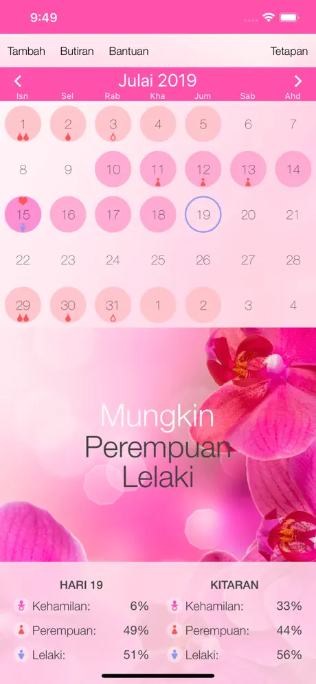 Kalendar kitaran haid