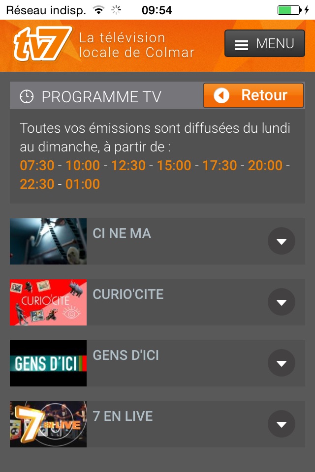 TV7 Télévision de Colmar screenshot 4