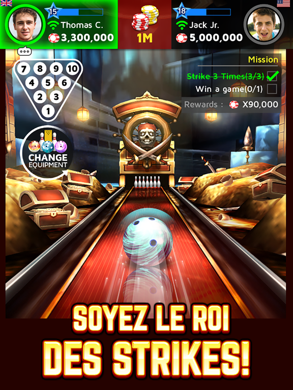 Screenshot #5 pour Bowling King