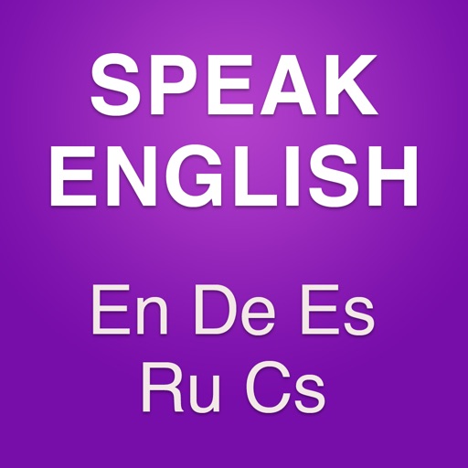 Learn English: speaking course icon