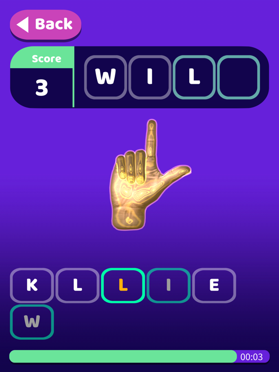 Hands On ASL iPad screenshot 10 - Education app