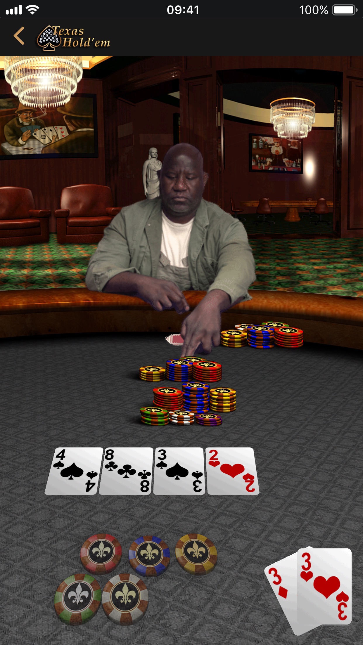 Screenshot do app Texas Hold’em