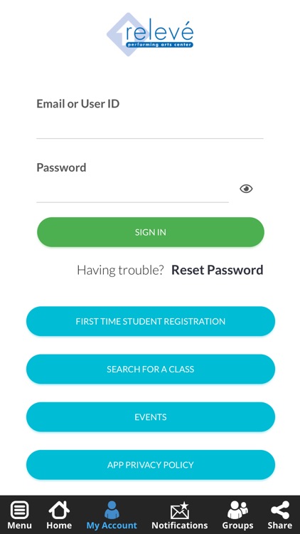 Releve Performing Arts Center screenshot-4
