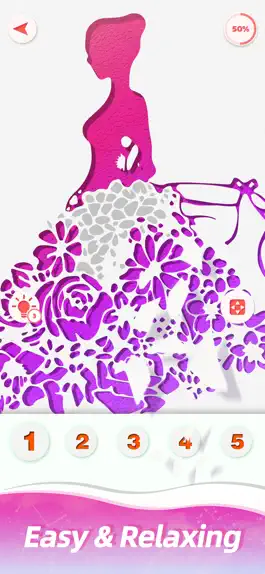 Game screenshot Paper Art - Coloring Art Games apk