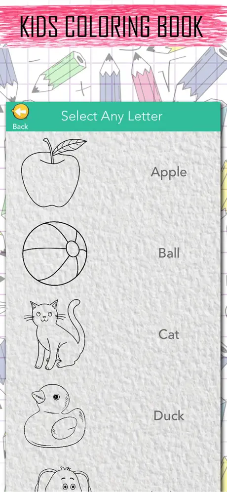 Kids Coloring book educational