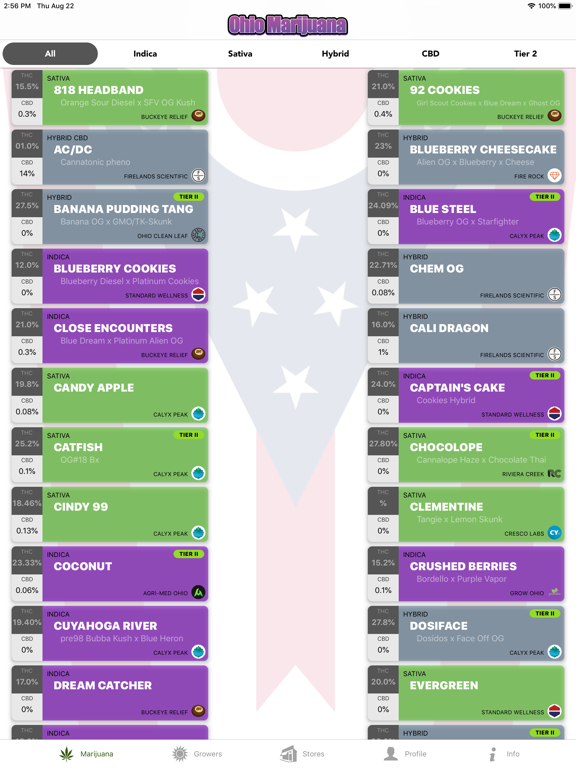 Ohio Marijuana iPad screenshot 1 - Medical app