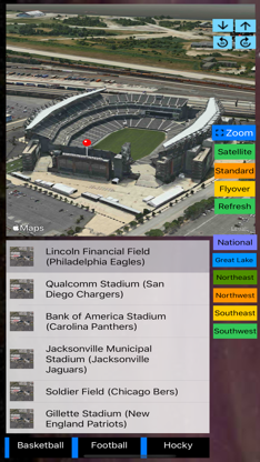 3D Sports Stadiums Lite screenshot 6