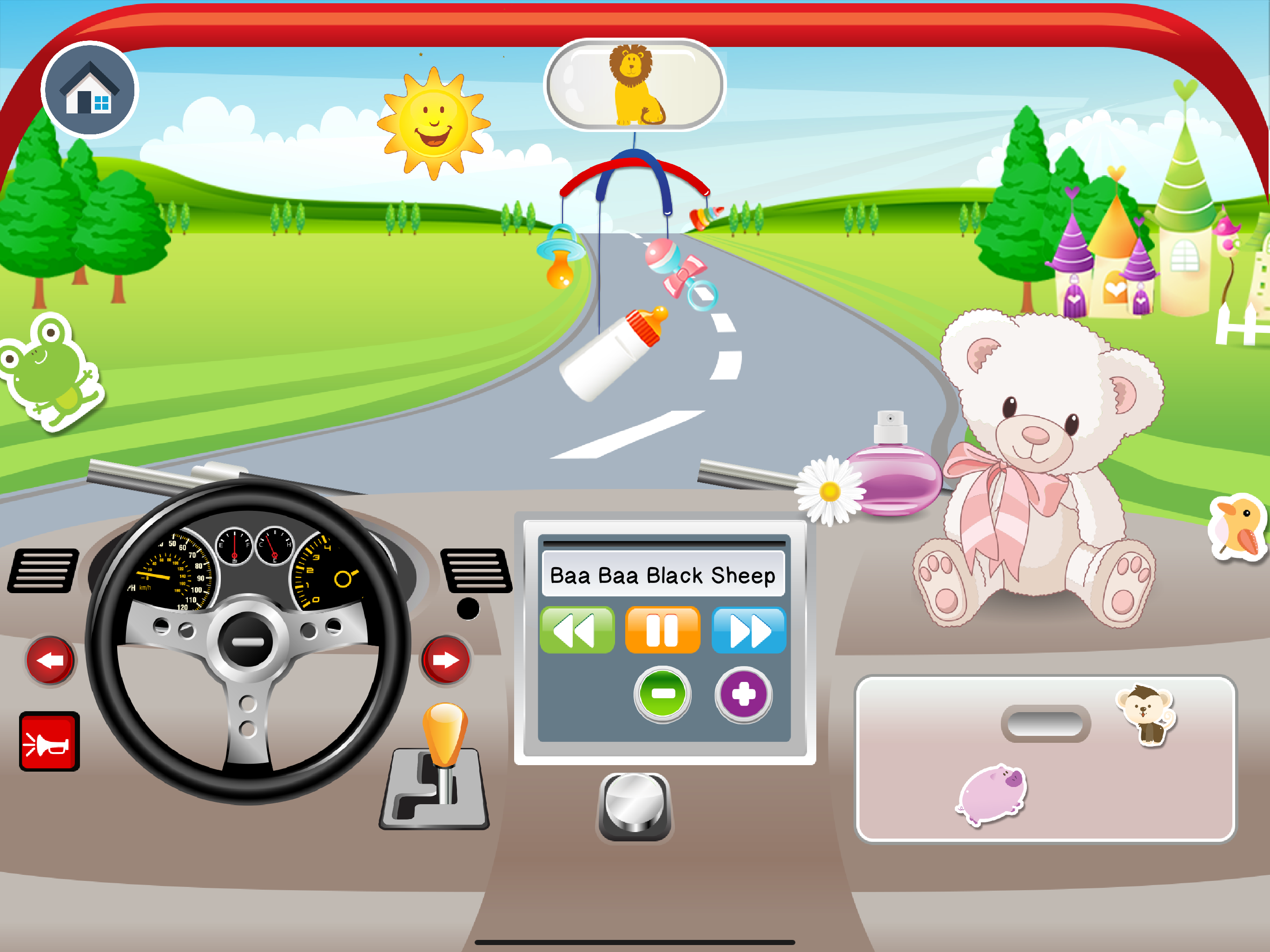Baby Car Driving App 4 Toddler screenshot 6
