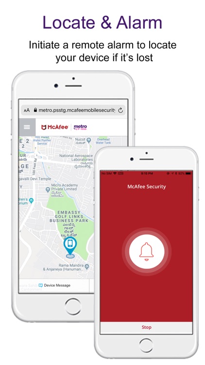 McAfee Security for Metro