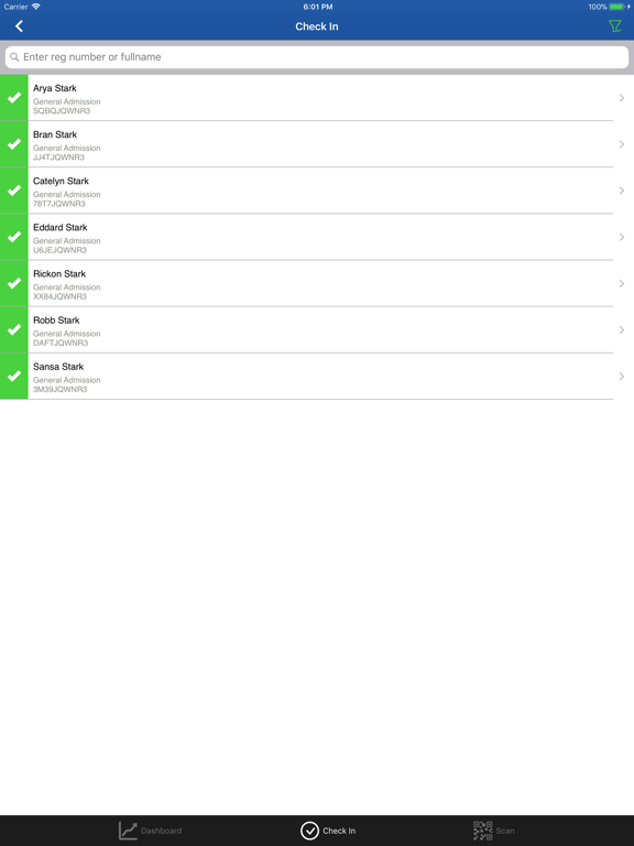Screenshot #6 pour MyGuestlist Ticket Scanner