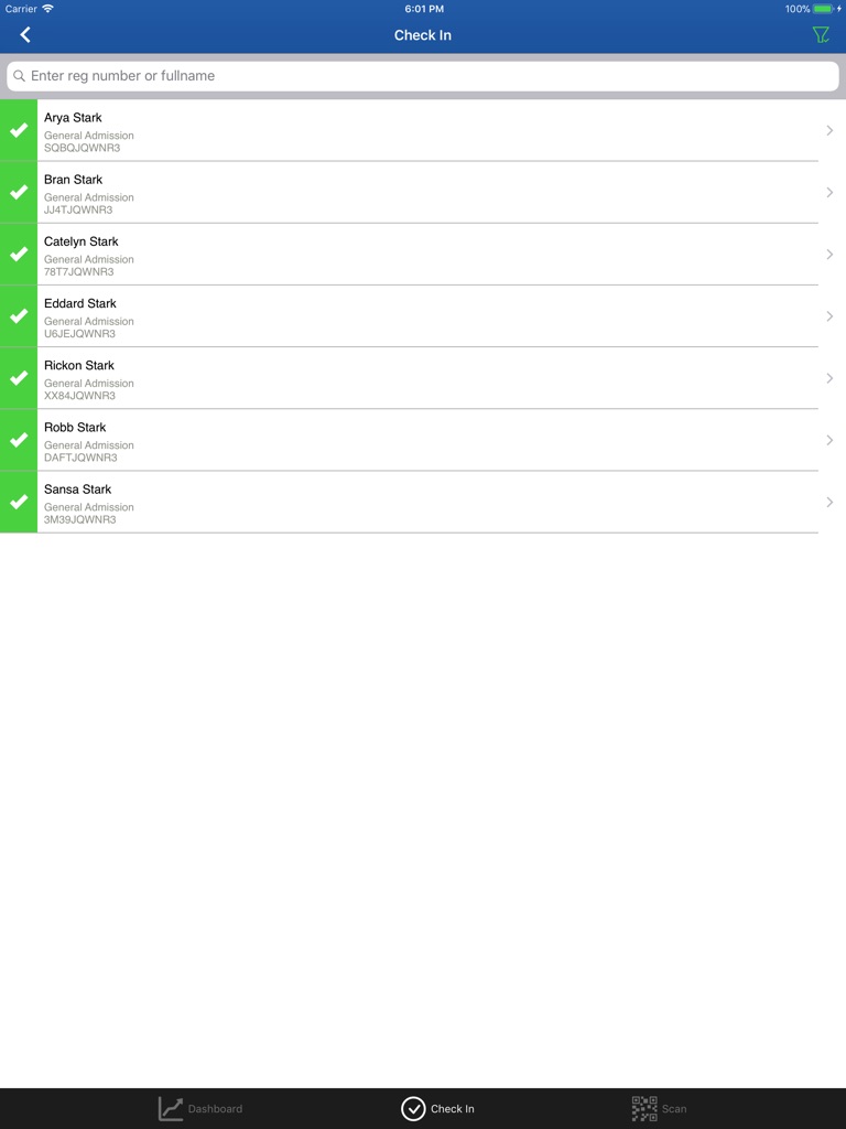 【图】MyGuestlist Ticket Scanner(截图3)