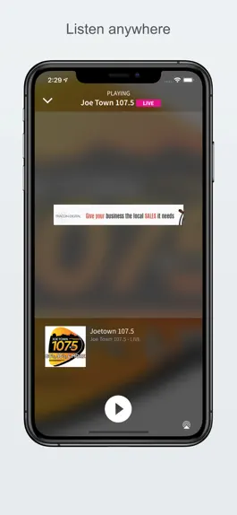 Game screenshot Joetown 107.5 apk