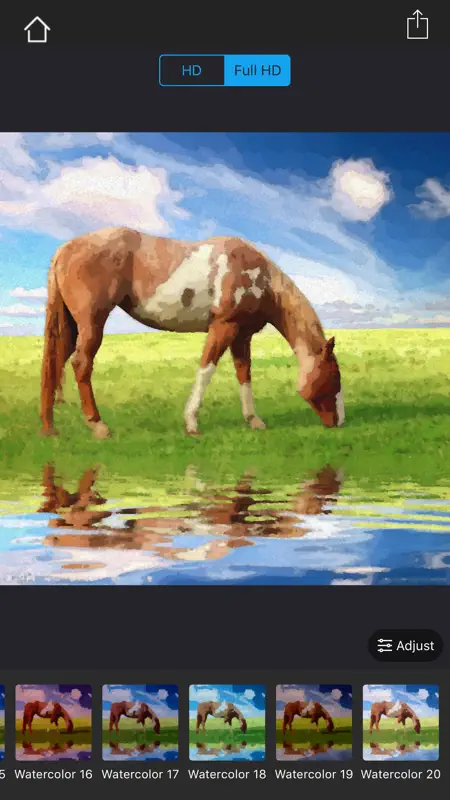 Watercolorizer-photo artist screenshot 2 of 10