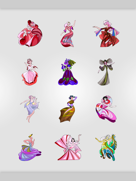 Screenshot #5 pour Dancers on stickers