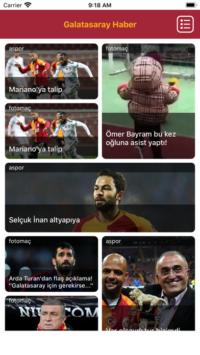 GS Spor Haber Screenshot