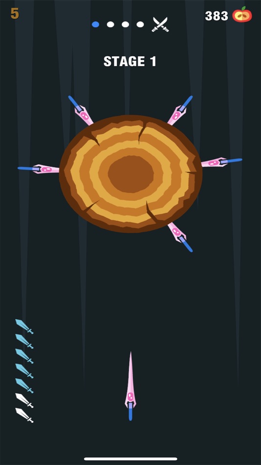 #2. Knife Trunk Challenge (iOS) Podle: Francesc Navarro Machio