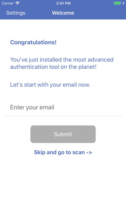 WinkkPass  fast secure login