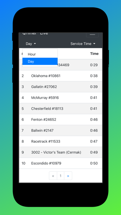 QTimer® Live iPhone screenshot 3 - Business app