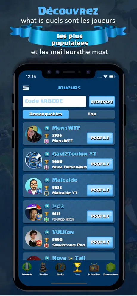 Stats & Tools for Clash